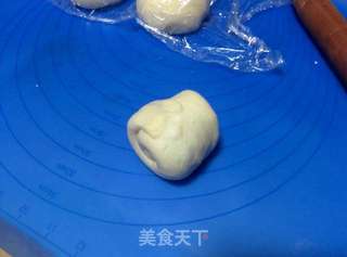 【蜜豆面包卷】——面包机版的做法步骤:10