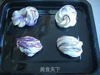 紫薯椰蓉面包的做法步骤:13