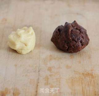 可爱熊猫饼干-----萌萌哒的做法步骤:5