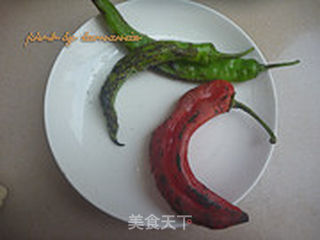 烧椒拌茄子的做法步骤:3