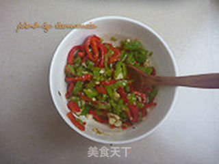 烧椒拌茄子的做法步骤:6