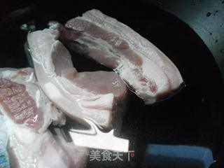 肥而不腻一梅菜扣肉的做法步骤:4