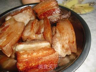 肥而不腻一梅菜扣肉的做法步骤:6