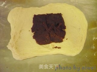豆沙面包的做法步骤:6