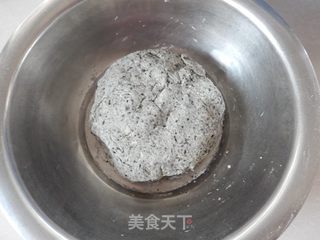 黑芝麻豆渣馒头的做法步骤:5