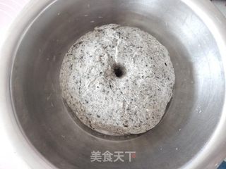 黑芝麻豆渣馒头的做法步骤:6