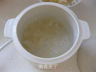 雪梨银耳粥的做法步骤:4