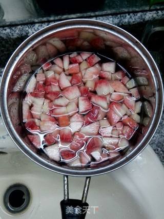 水蜜桃果酱的做法步骤:4