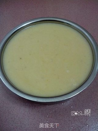 【剩米饭打造仿真慕斯蛋糕】蛋香土豆泥配米饭的做法步骤:7