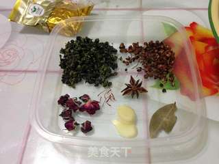【雪山玫瑰茶叶蛋】----浪漫飘香的做法步骤：2