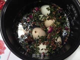 【雪山玫瑰茶叶蛋】----浪漫飘香的做法步骤：5