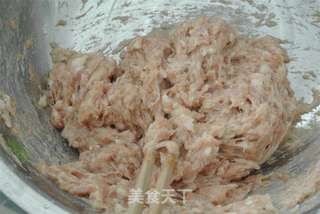 香菜猪肉水饺的做法步骤:6