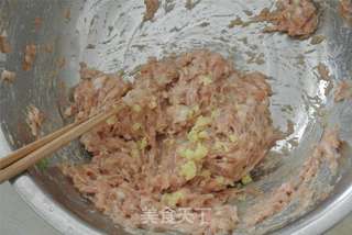 香菜猪肉水饺的做法步骤:7