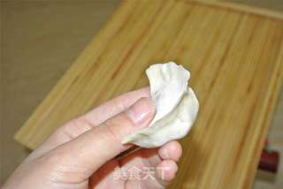 香菜猪肉水饺的做法步骤:10