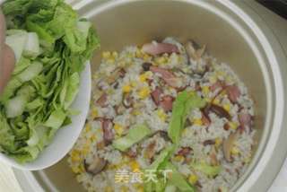 熏肉什锦饭的做法步骤：6