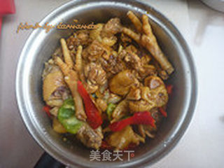 三杯鸡的做法步骤:9