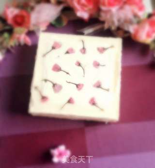 樱花慕斯蛋糕的做法步骤:17
