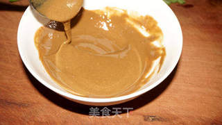 蒜茸麻酱拌豇豆的做法步骤:5