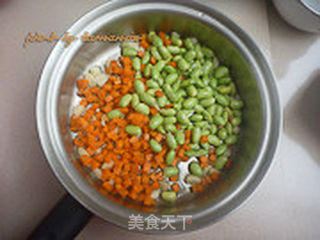 雪菜炒毛豆的做法步骤:4
