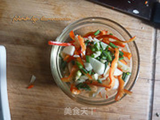 炝拌空心菜的做法步骤:5