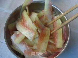 凉拌西瓜皮的做法步骤:7