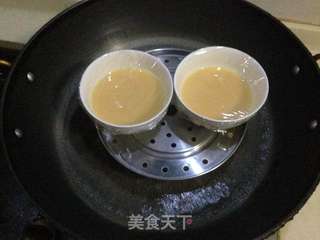 【秋葵鲍鱼蒸鸡蛋羹】---有木有像熊掌一样可爱呢?的做法步骤:6