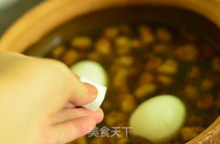 香辣卤肉饭的做法步骤:12