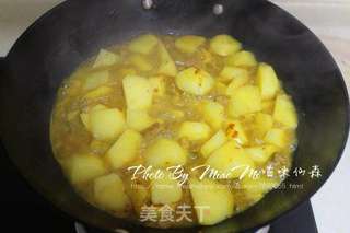 土豆咖喱炖肉的做法步骤:5