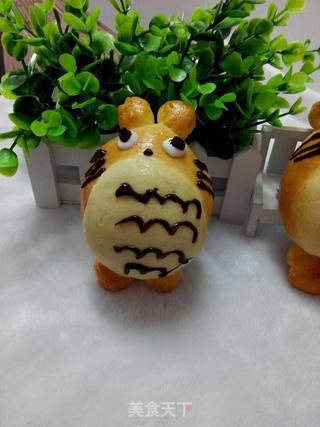 龙猫面包的做法步骤:10