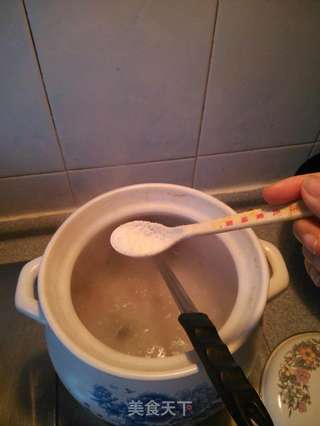 皮蛋火腿粥的做法步骤:4