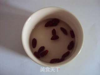 蜂蜜枸杞桂花山药的做法步骤:5