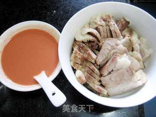 腐乳扣碗肉的做法步骤:4