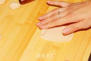 甜蜜七夕——酥皮红豆(绿豆)饼的做法步骤:10
