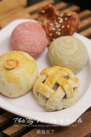甜蜜七夕——酥皮红豆(绿豆)饼的做法步骤:17