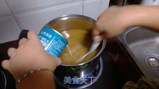 清新迷人(椰汁桂花糕)的做法步骤:7