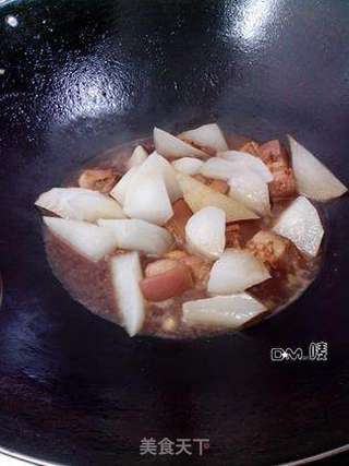 萝卜红烧肉的做法步骤:8