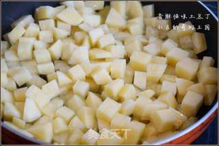 香酥怪味土豆丁的做法步骤:6
