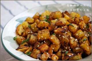 香酥怪味土豆丁的做法步骤:11