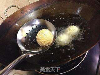 酥脆土豆球的做法步骤:15