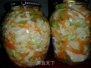 简易泡菜的做法步骤:12