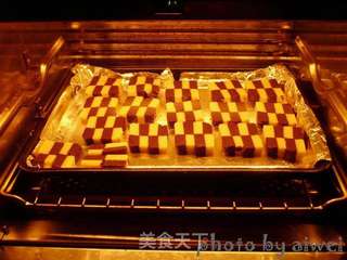 棋格饼干的做法步骤:14