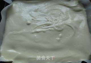 奶牛纹戚风蛋糕卷的做法步骤:14