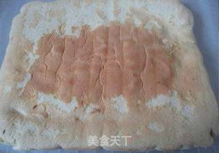 奶牛纹戚风蛋糕卷的做法步骤:16
