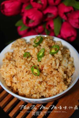 剩米饭的杀手锏————椒香酱炒饭的做法步骤:5