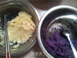 紫薯土豆泥的做法步骤:4