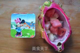帆船水果沙拉的做法步骤:4