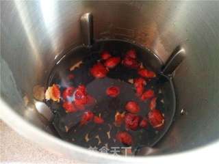 红枣黑豆浆的做法步骤:4