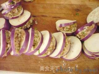 鱼香茄盒的做法步骤:5