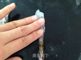 天妇罗(日式炸虾)的做法步骤:3