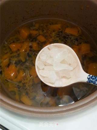 冰湖野米南瓜粥的做法步骤:7